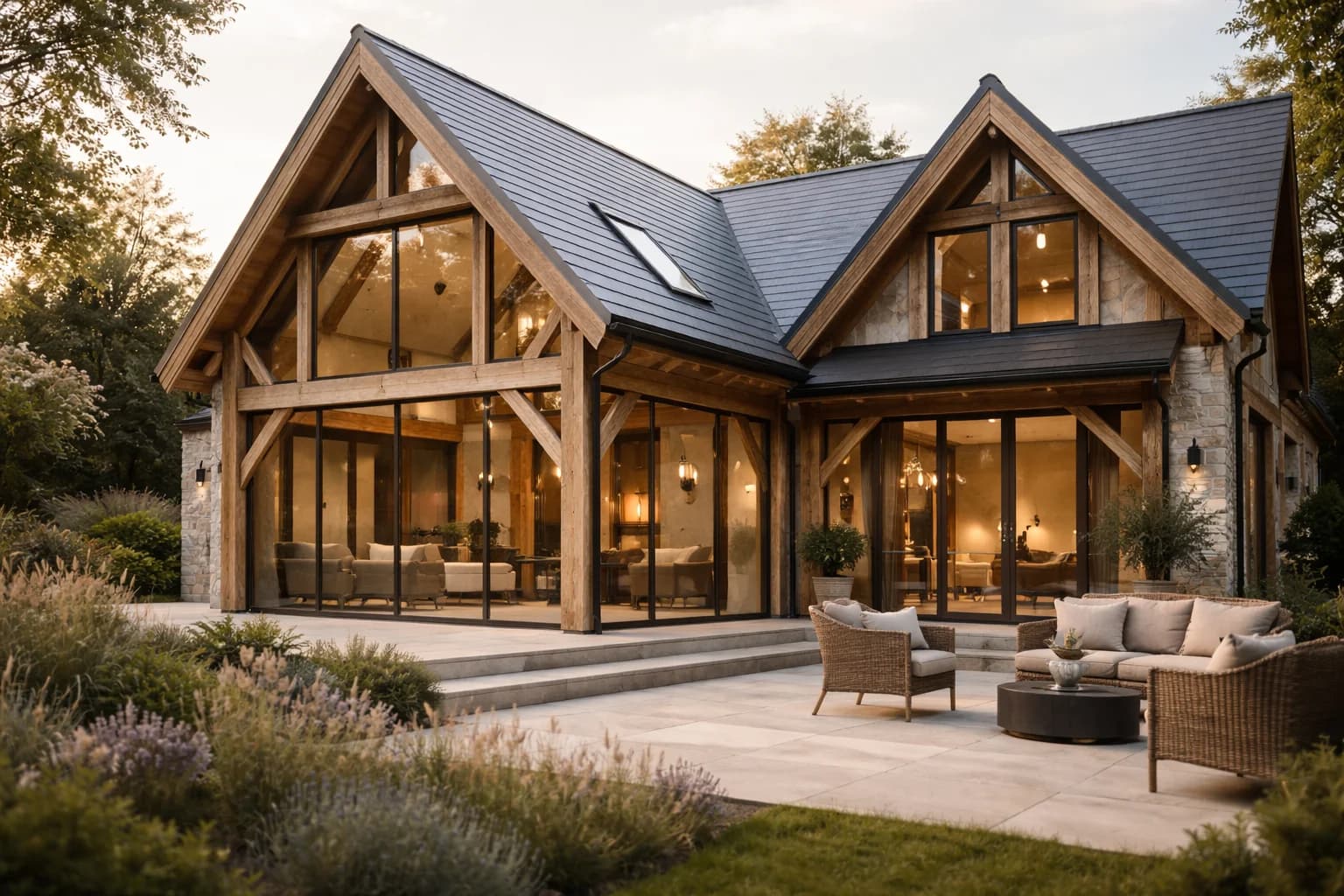 Logo professionnel pour Charpentier