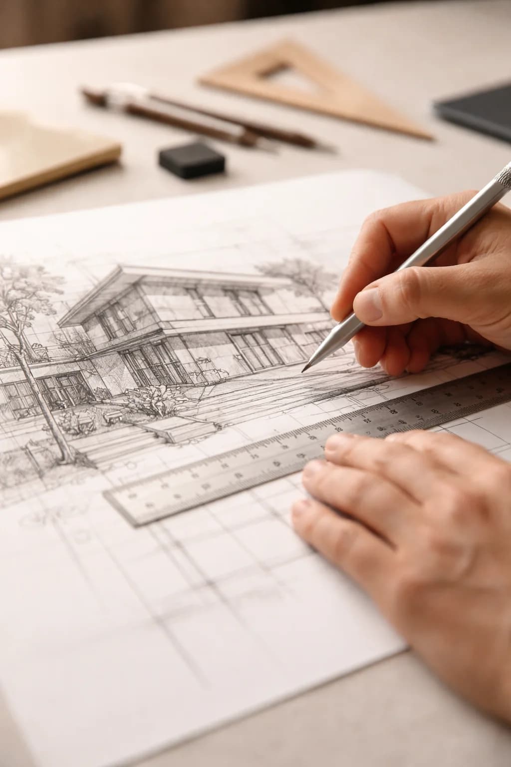 Site internet par IA pour Architecte